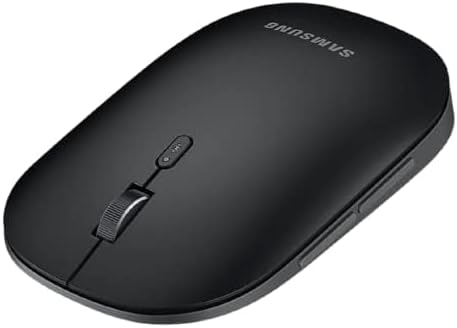 Samsung Bluetooth Wireless Mouse Slim, Compact, Silent, for Laptop, Tablet, MacBook, Android, Windows - Black