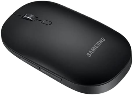 Samsung Bluetooth Wireless Mouse Slim, Compact, Silent, for Laptop, Tablet, MacBook, Android, Windows - Black